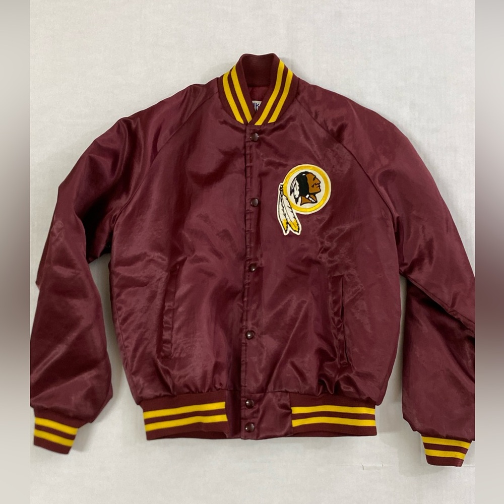 Vintage Chalk Line WASHINGTON REDSKINS BASEBALL Bomber JACKET MEN’S MEDIUM VGC